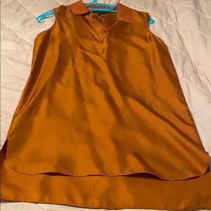 Rag & Bone high/low silk top